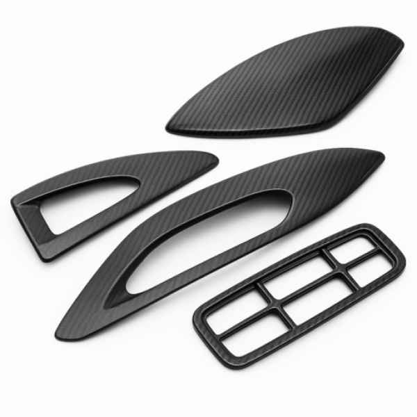 Exterior Trim Carbon Fiber Overlay